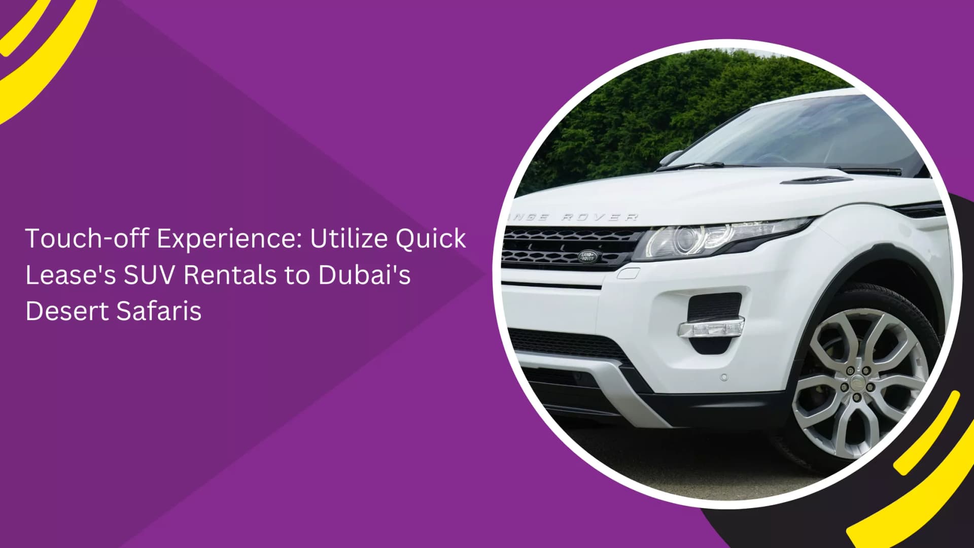 SUV rental in Dubai_blogs