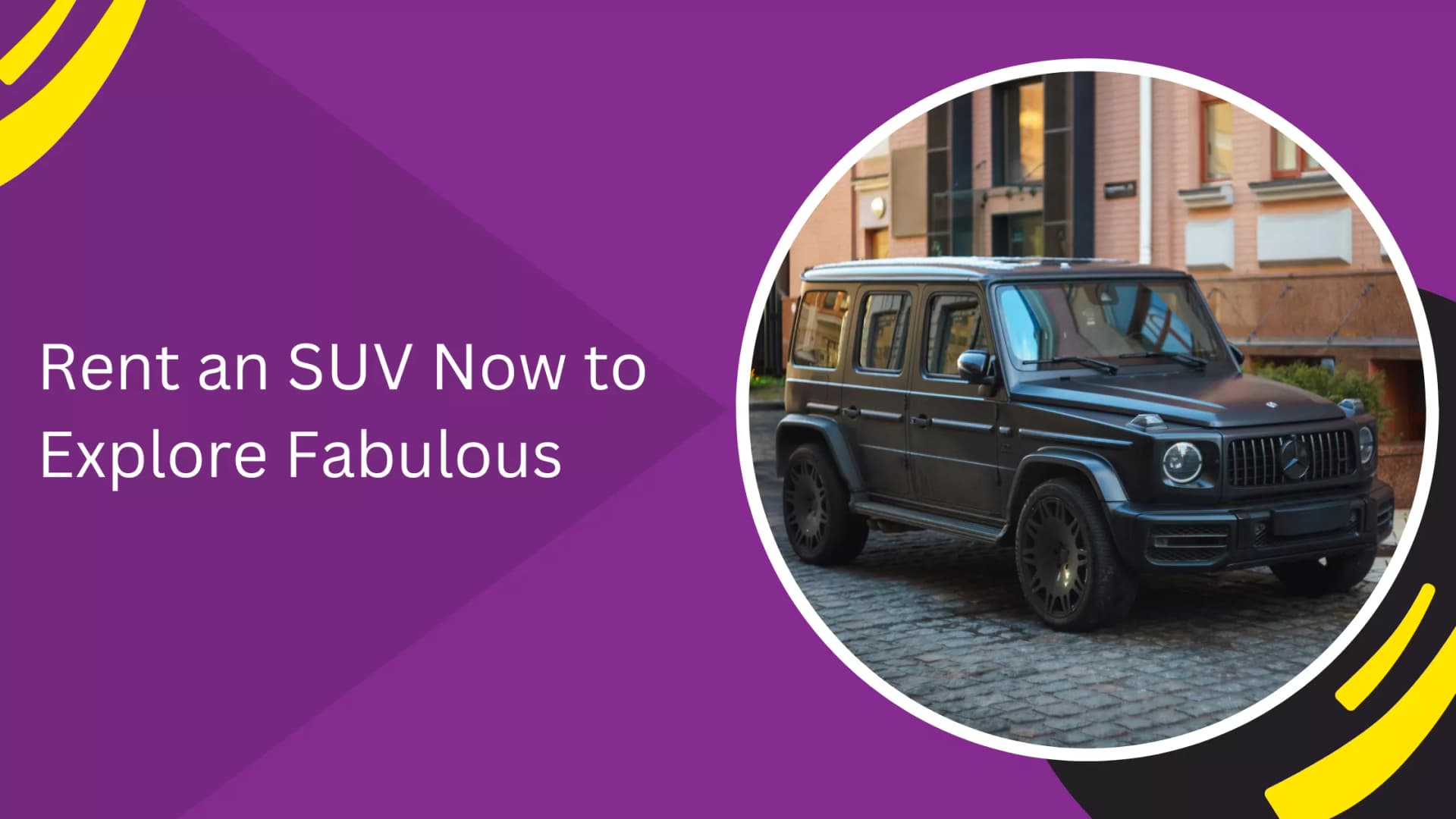 Rent an SUV Now to Explore Fabulous_blogs