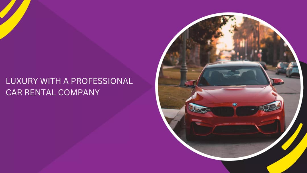 LUXURY WITH A PROFESSIONAL CAR RENTAL COMPANY